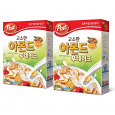 포스트 아몬드후레이크300g x2개입