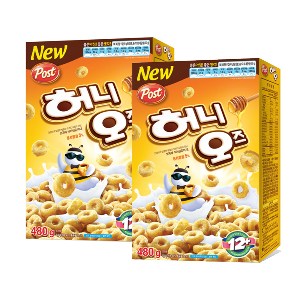 포스트 허니오즈480g x 2개입