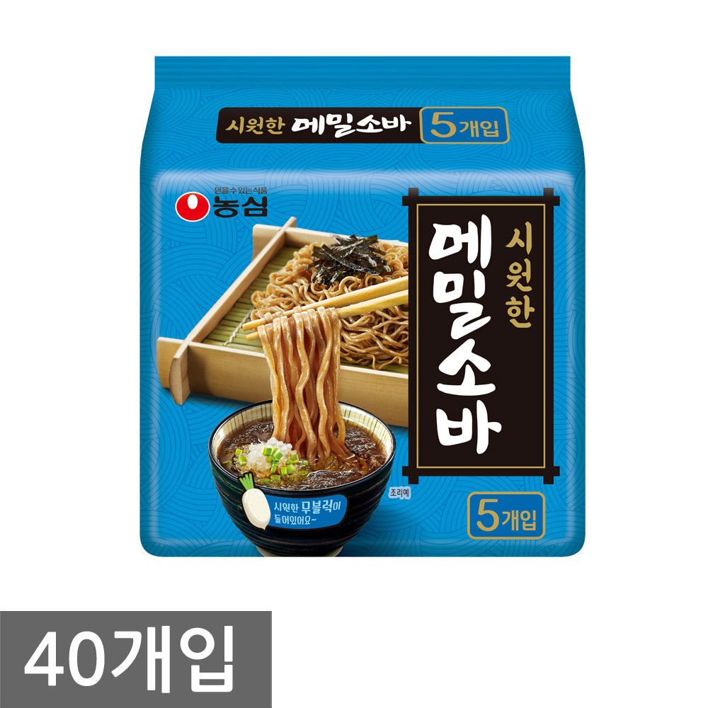 매밀소바면40개입