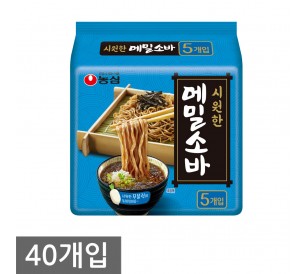 매밀소바면40개입