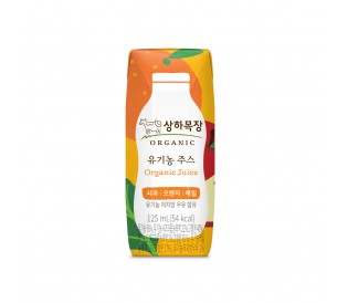 상하목장 유기농주스 사과/오렌지/케일125ml x24개입