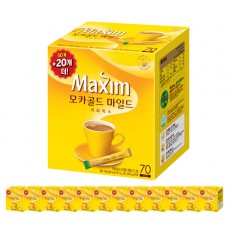 맥심 모카골드 마일드 (50T+20T)x12개입 총840T