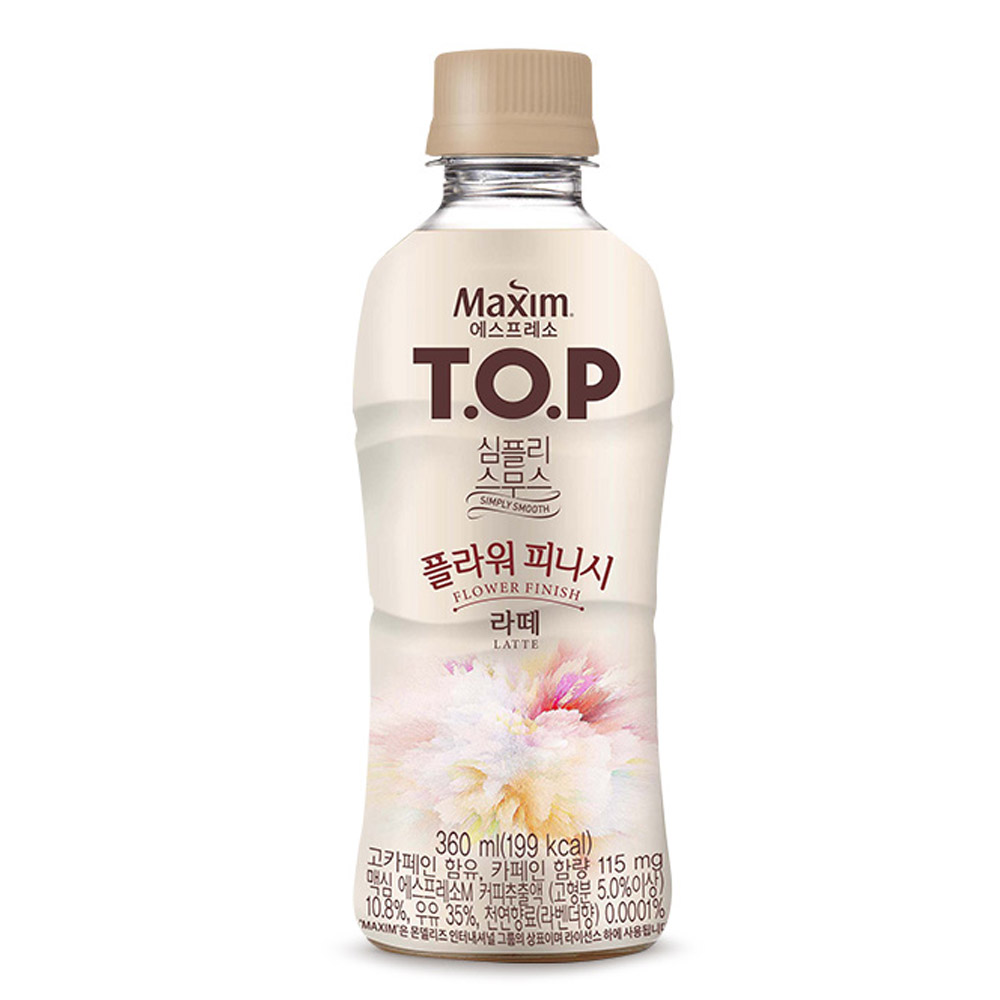 맥심 티오피 플라워 피니시 라떼 360ml x20개입