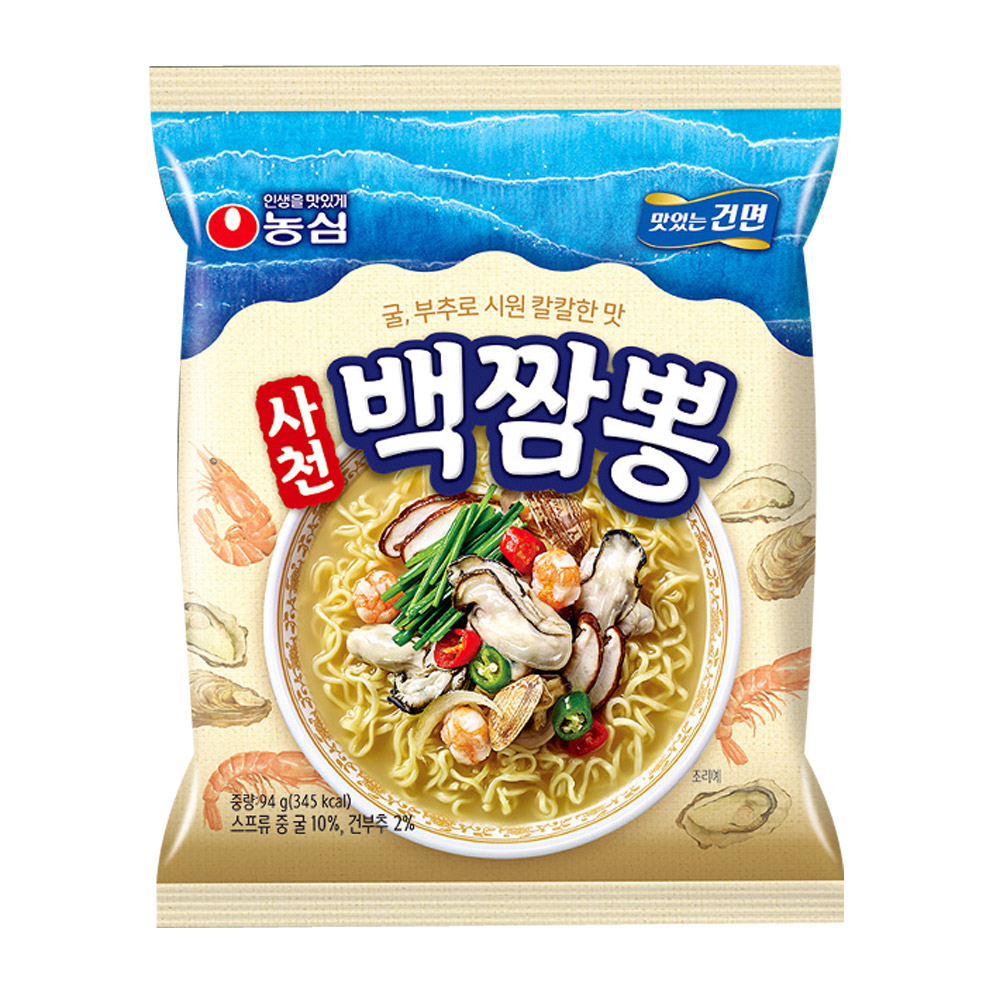 사천 백짬뽕 94g x32개입