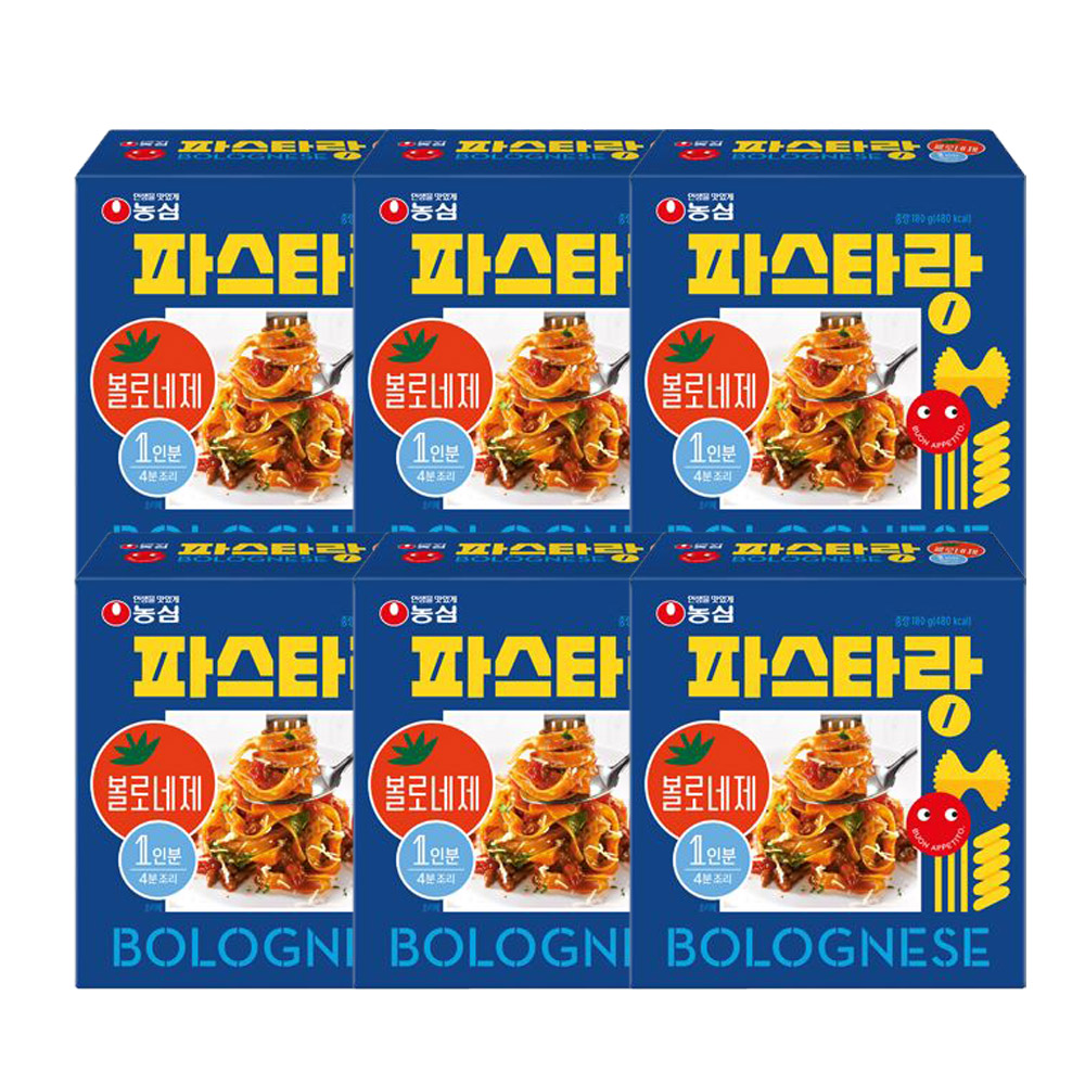 파스타랑 볼로네제 180g x6개입