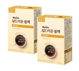 맥심 부드러운블랙 모카골드 100T+100T 총200T