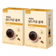 맥심 부드러운블랙 모카골드 100T+100T 총200T