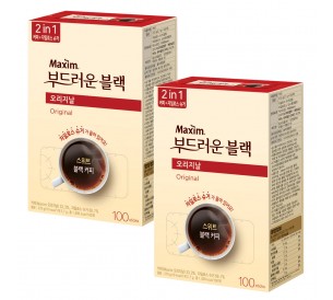 맥심 부드러운블랙 오리지날 100T+100T 총200T