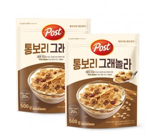 포스트 통보리 그래놀라 500g x 2개입