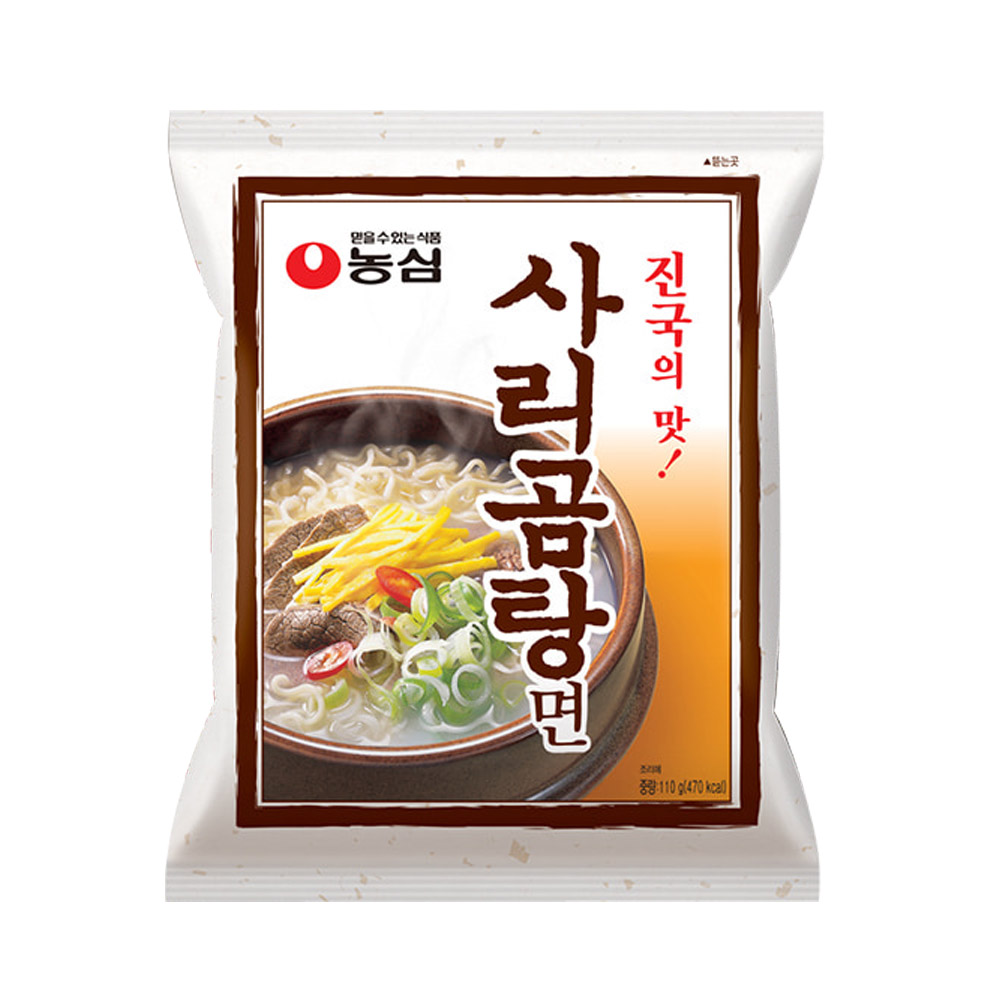 진국의맛 사리곰탕면 110g x 40개입