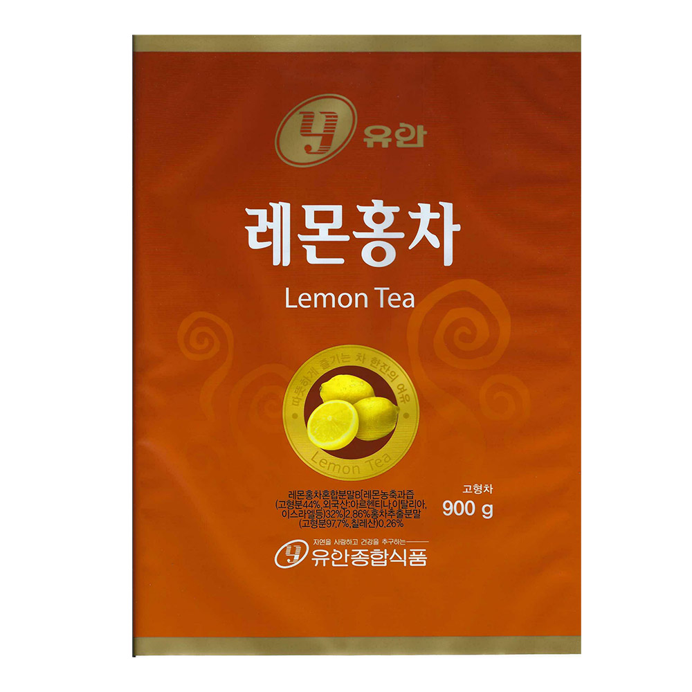 유안 레몬홍차 900g x12개입