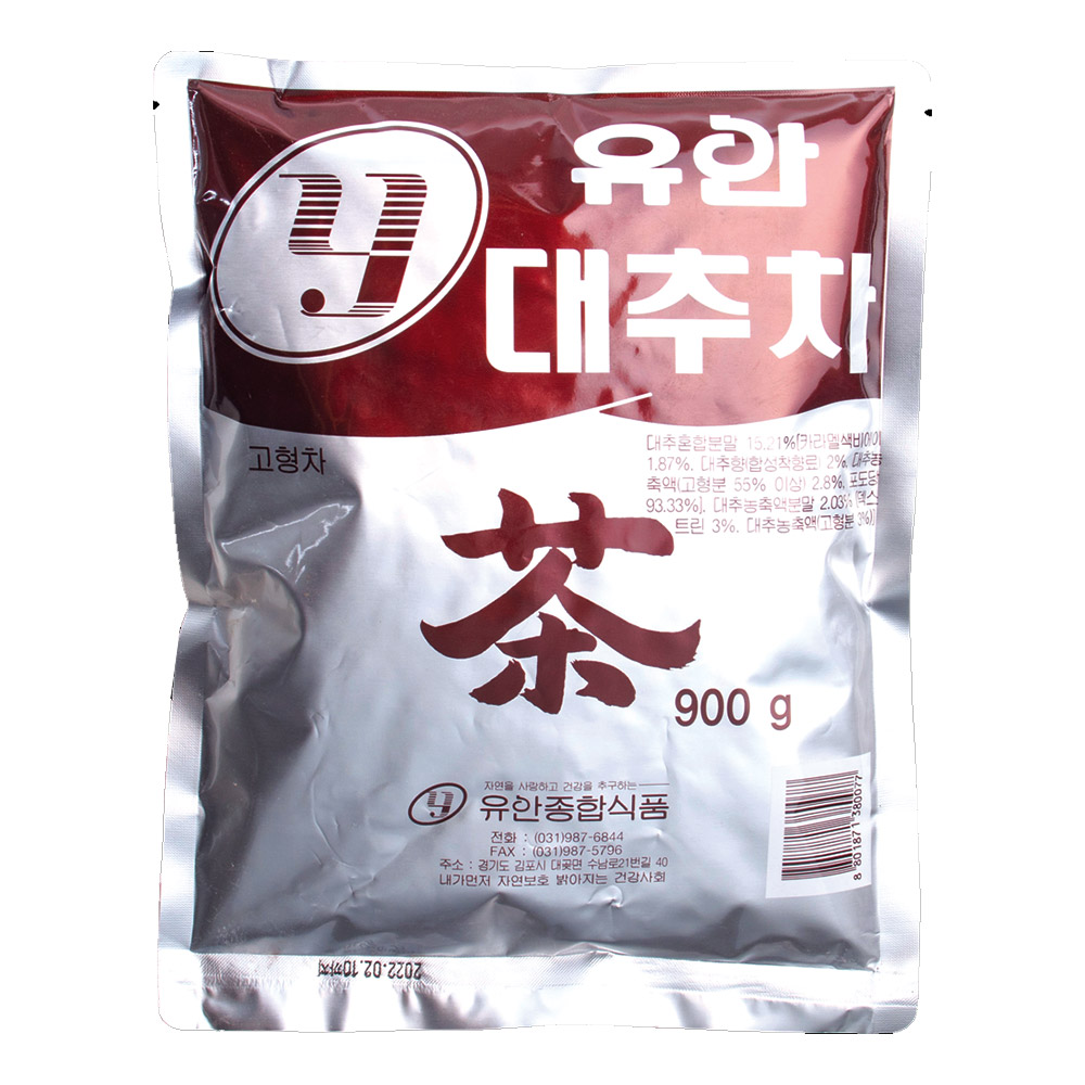 유안 대추차 900g x12개입